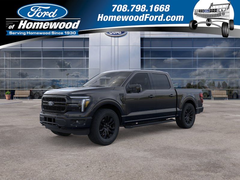 Agate Black Metallic 2026 Ford F-150 Pickup Truck Four-Wheel Drive Automatic