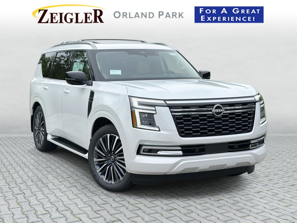 Everest White Pearl Tricoat 2026 Nissan Armada SUV / Crossover Four-Wheel Drive 9-Speed Automatic