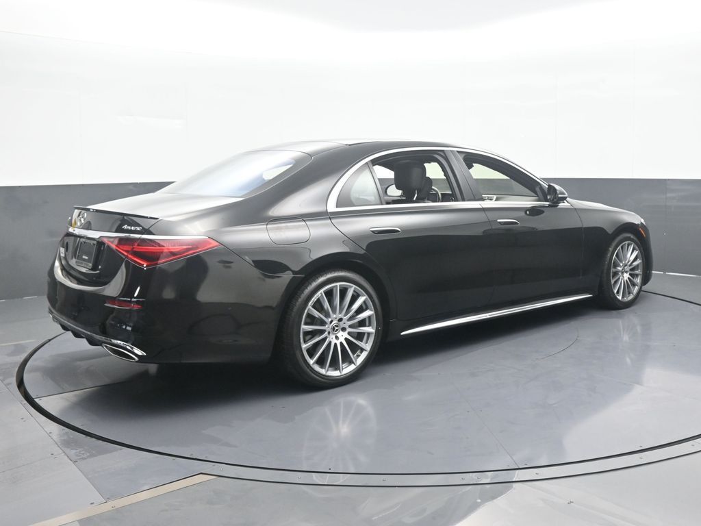 Used 2021 Obsidian Black/designo Diamon White Mercedes-Benz S 580 image 6