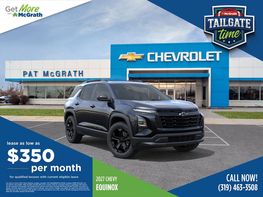 Mosaic Black Metallic 2027 Chevrolet Equinox SUV / Crossover Four-Wheel Drive 8-Speed Automatic
