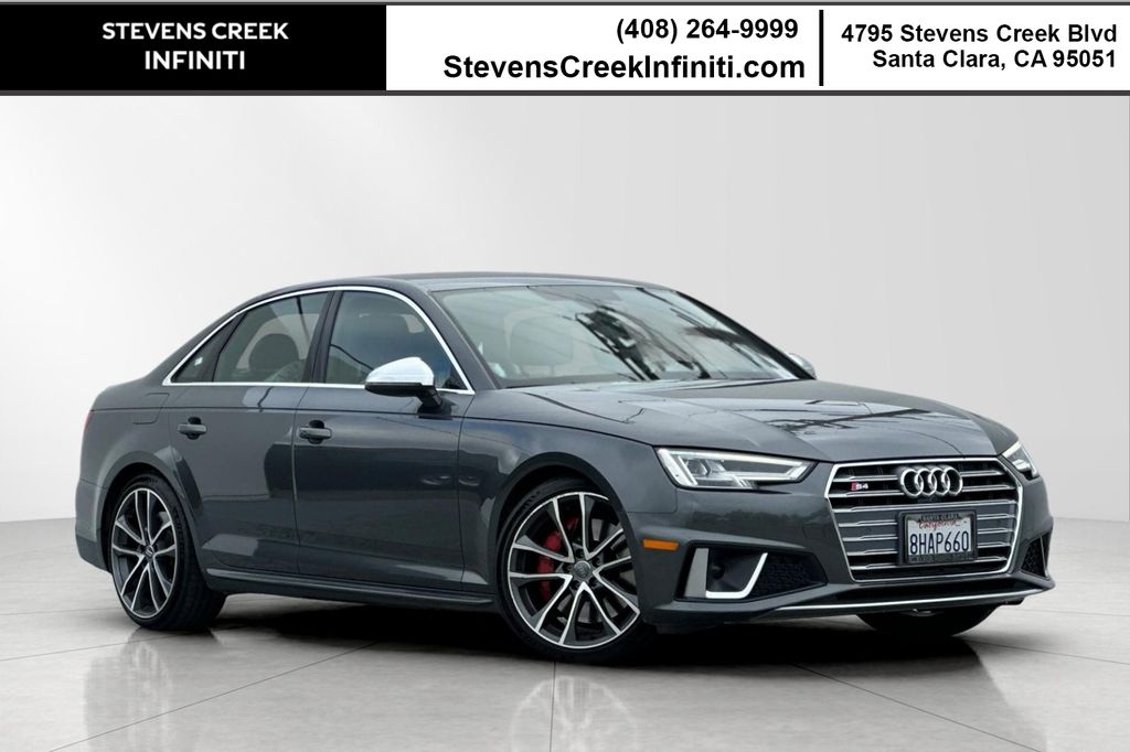 Daytona Gray Pearl 2019 Audi S4 3.0T quattro Prestige Sedan AWD Sedan All-Wheel Drive 8-Speed Automatic