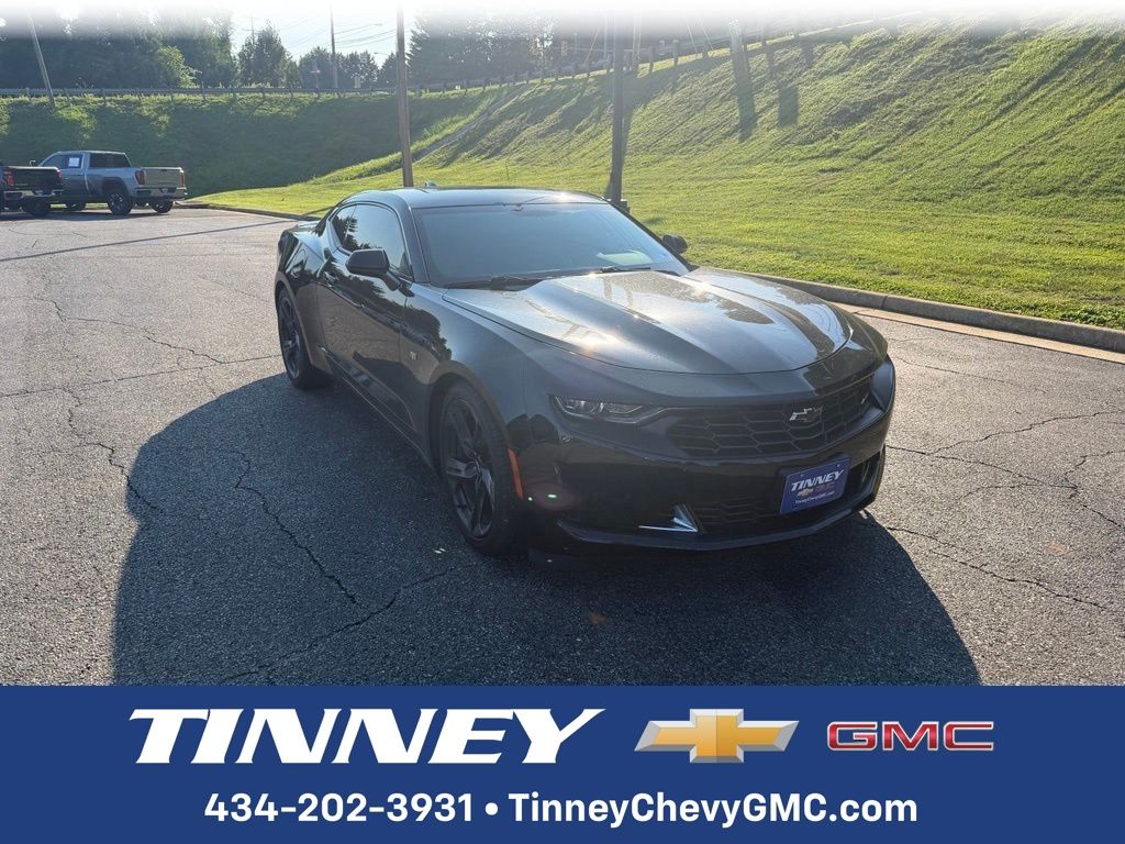 Black 2021 Chevrolet Camaro Coupe Rear-Wheel Drive Automatic