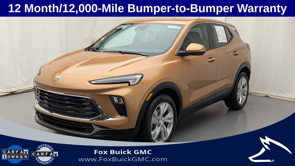 Red (Copper Ice Metallic) 2024 Buick Encore GX SUV / Crossover Front-Wheel Drive Continuously Variable Transmission