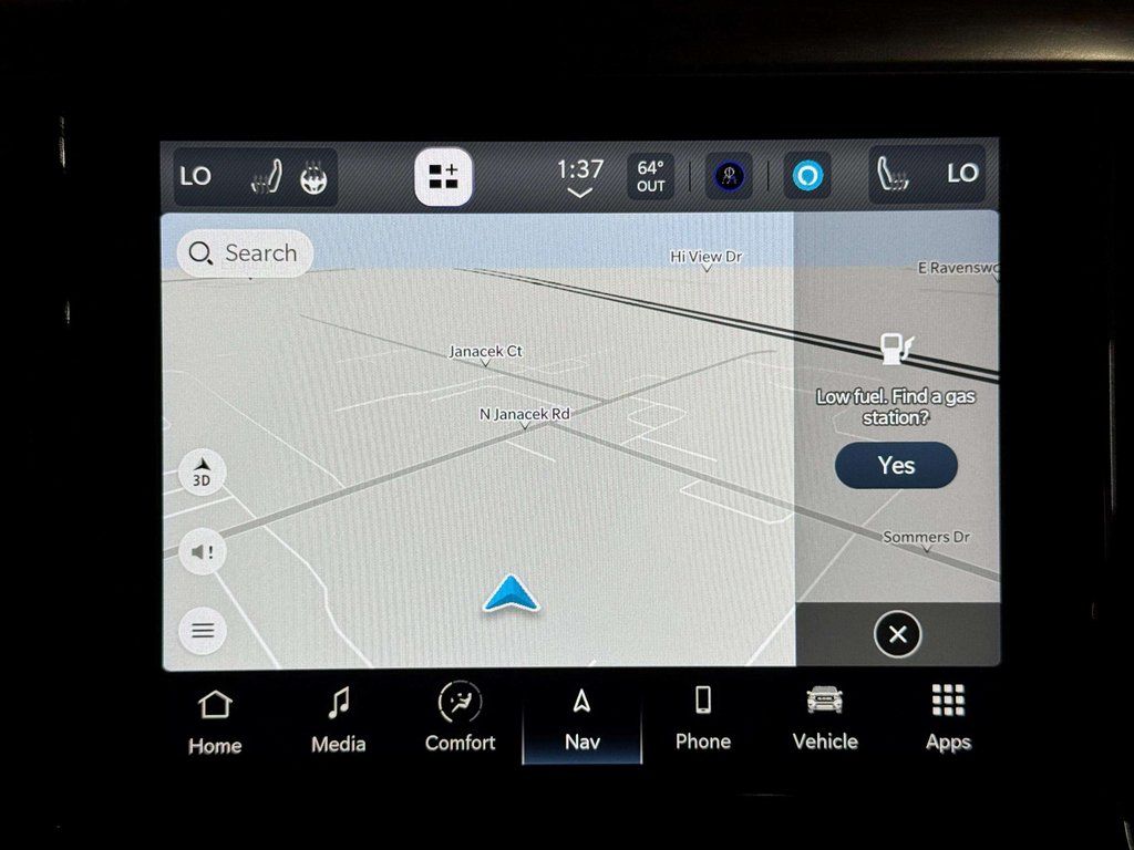 Used 2024 Diamond Black Crystal Pearlcoat Ram Laramie image 6