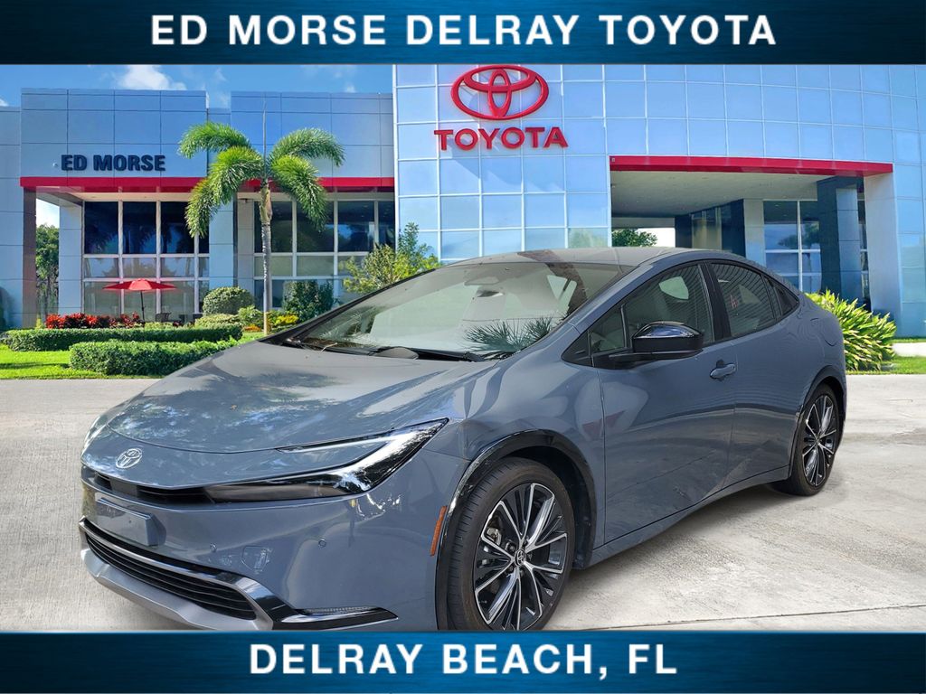 Guardian Gray 2024 Toyota Prius XLE FWD Hatchback Front-Wheel Drive Continuously Variable Transmission