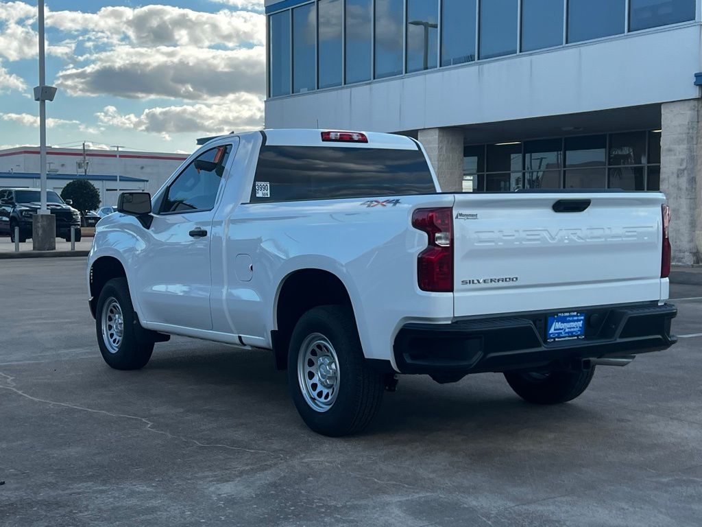 2025 Chevrolet Silverado 1500 WT White at Traditions Chevrolet