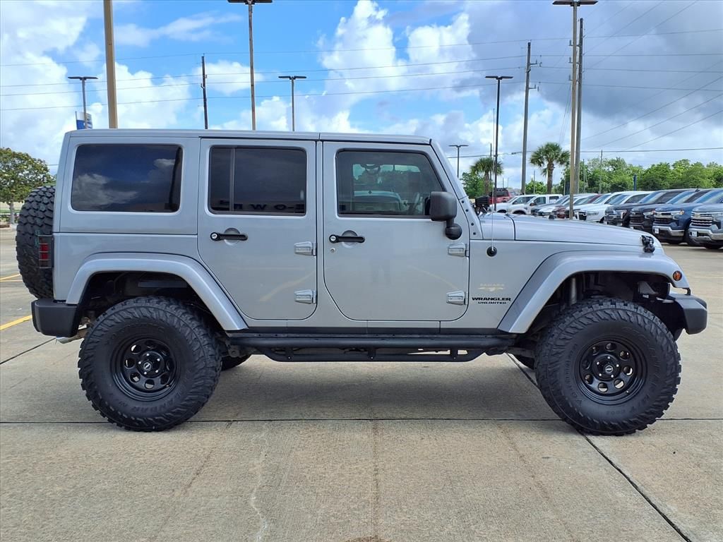 2013 Jeep Wrangler Unlimited Sahara Silver at Emmons Autoplex