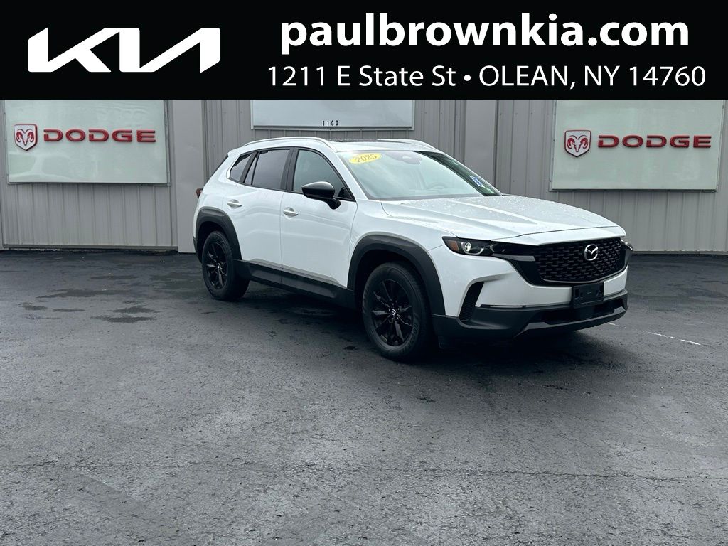 White (Wind Chill Pearl) 2025 Mazda CX-50 2.5 S Premium AWD SUV / Crossover All-Wheel Drive 6-Speed Automatic