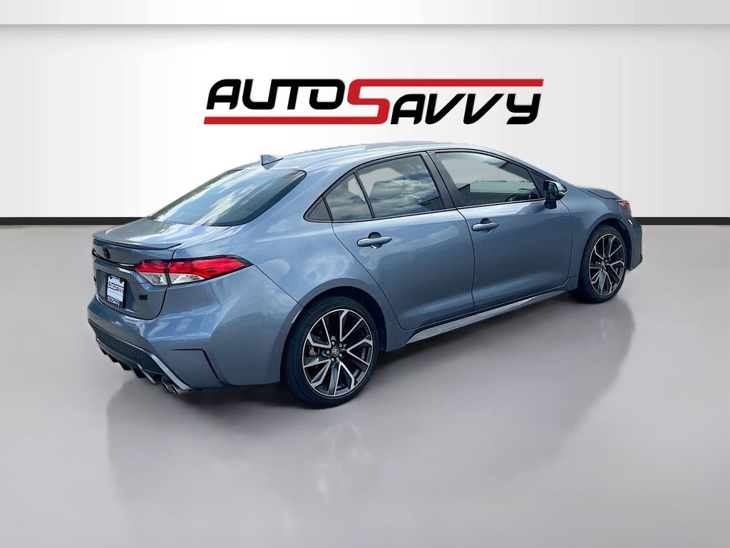 Used 2022 Blue Toyota SE image 7