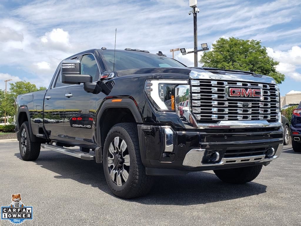 Onyx Black 2024 GMC Sierra 3500HD Pickup Truck Four-Wheel Drive Automatic