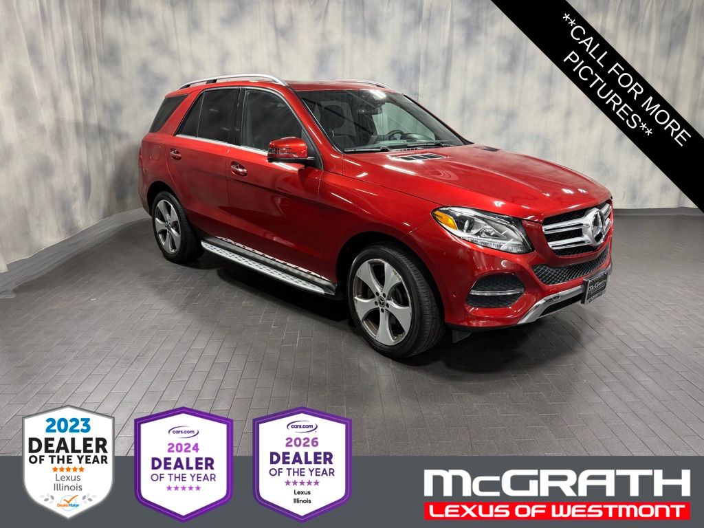 designo Cardinal Red Metallic 2017 Mercedes-Benz GLE 350 4MATIC SUV / Crossover All-Wheel Drive 7-Speed Automatic