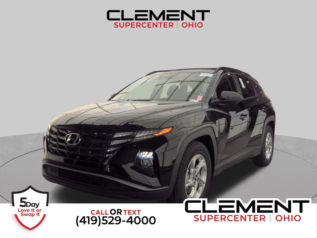 Black Pearl 2024 Hyundai Tucson SUV / Crossover Front-Wheel Drive 8-Speed Automatic