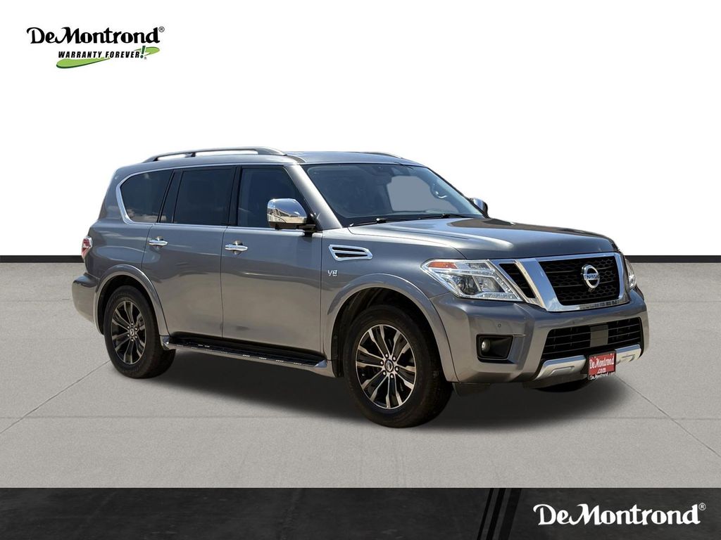 2018 Nissan Armada Platinum Gray at EAG Ford Navasota