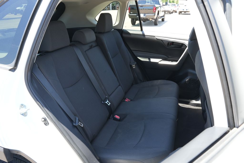 2021 Toyota RAV4 LE White at Baytown Hyundai