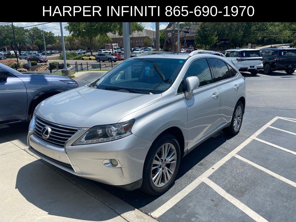 Silver Lining Metallic 2013 Lexus RX SUV / Crossover Front-Wheel Drive 6-Speed Automatic