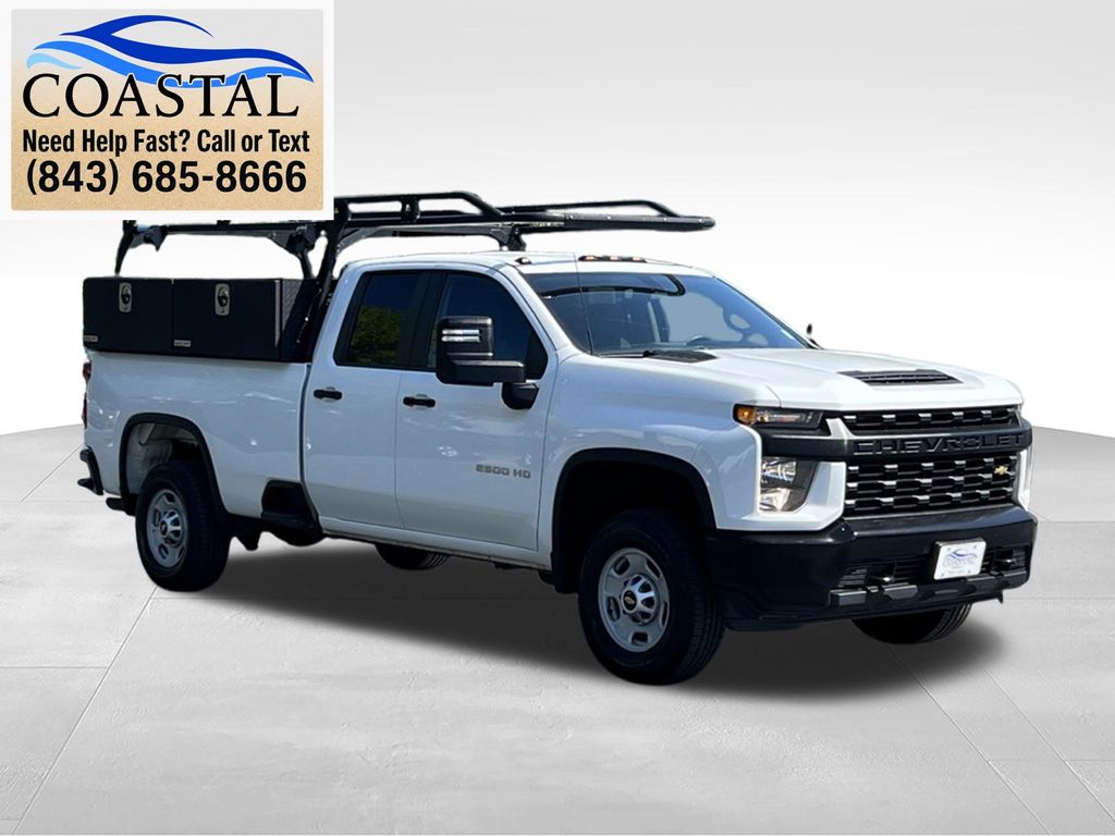 2022 Chevrolet Silverado 2500HD Work Truck White at Coastal Chevrolet Cadillac