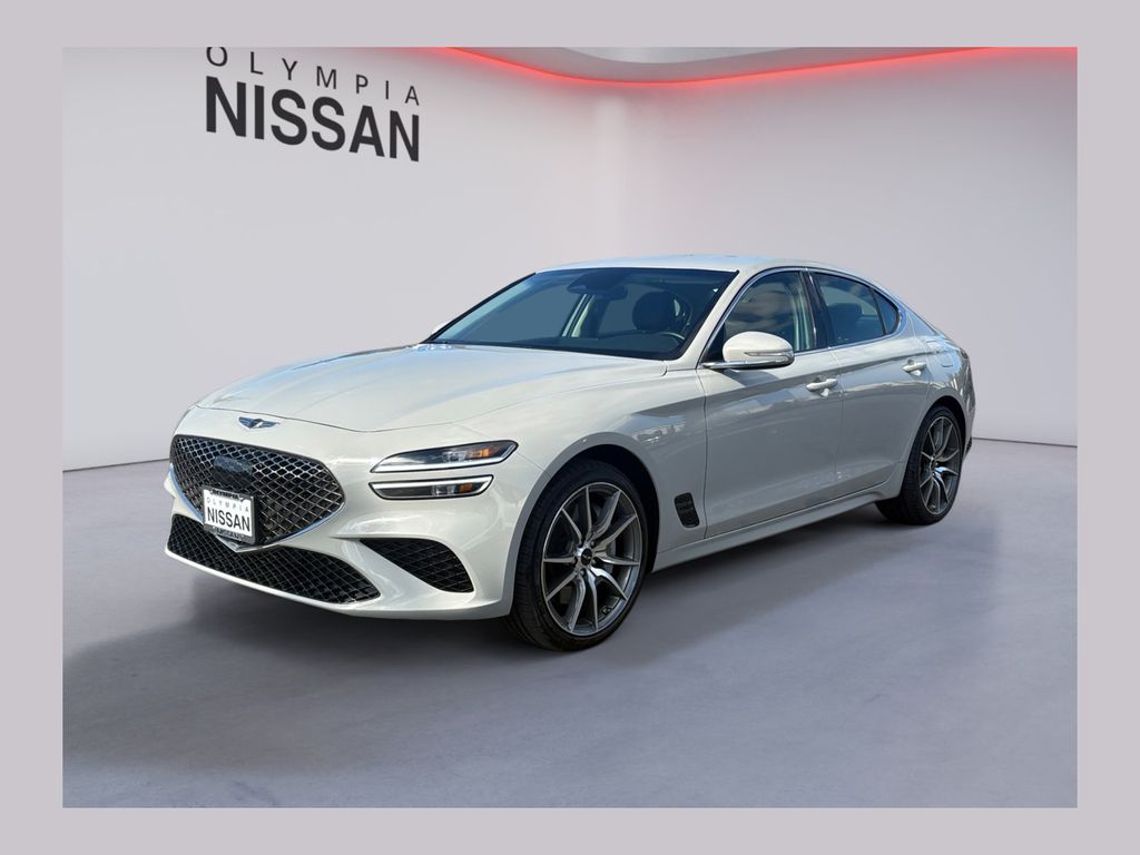 Vatna Gray 2025 Genesis G70 Sedan Rear-Wheel Drive 8-Speed Automatic