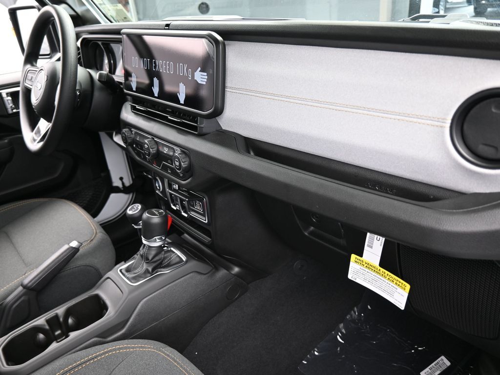 Used 2025 Bright White Clearcoat Jeep Sport image 39