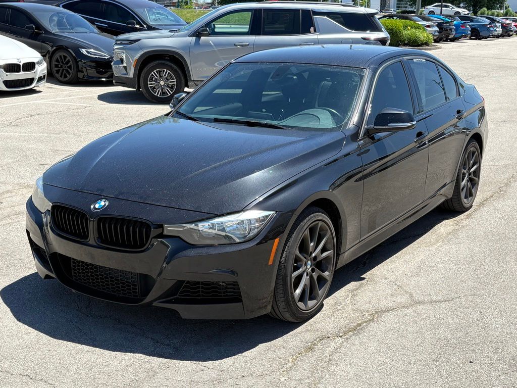 Black Sapphire Metallic 2017 BMW 3 Series 330i Sedan RWD Sedan Rear-Wheel Drive 6-Speed Manual