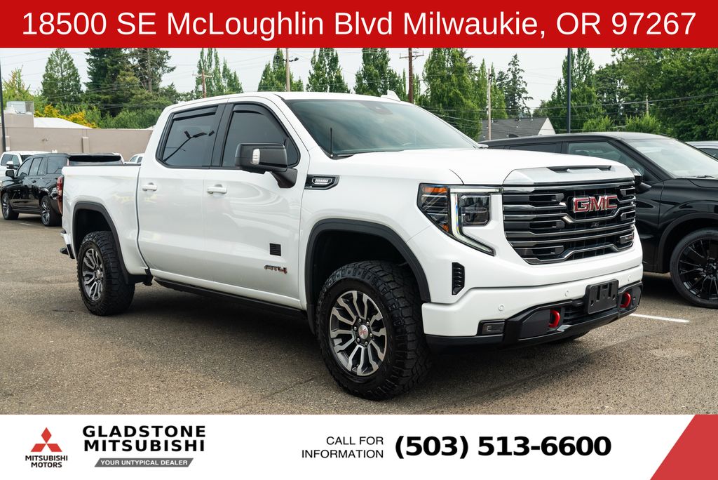 Summit White 2022 GMC Sierra 1500 Pickup Truck Four-Wheel Drive Automatic