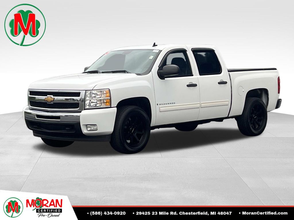 Summit White 2009 Chevrolet Silverado 1500 Pickup Truck 4X2 6-Speed Automatic