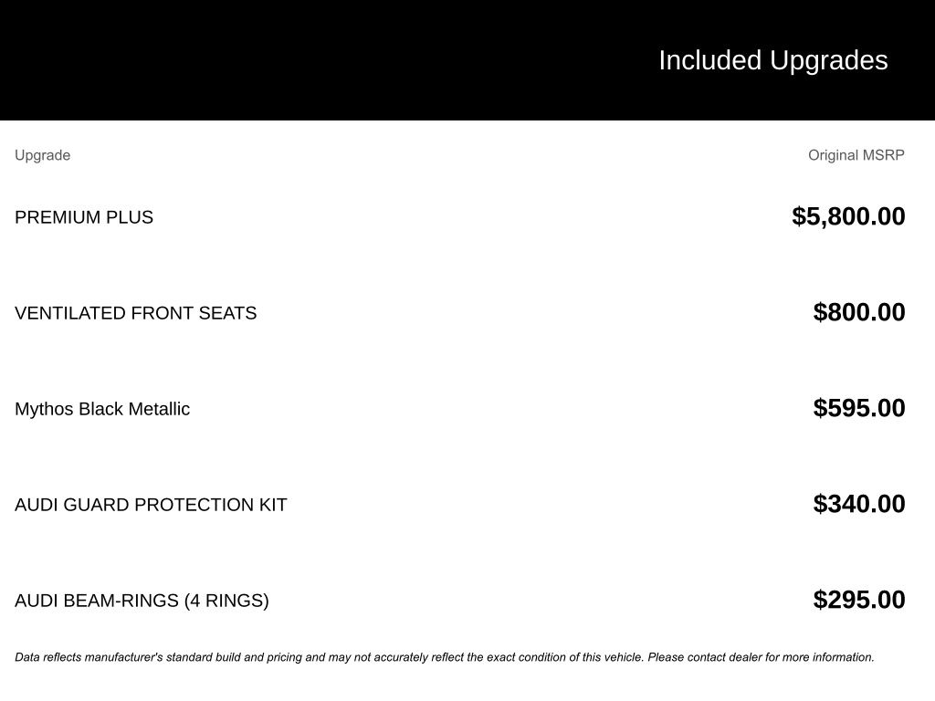 New 2025 Black Audi 45 S line Premium Plus image 4