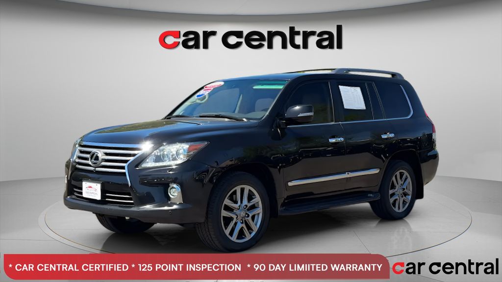 Onyx Black 2015 Lexus LX 570 4WD SUV / Crossover All-Wheel Drive 6-Speed Automatic