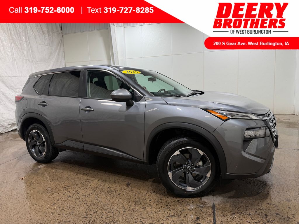 Gray (Gun Metallic) 2025 Nissan Rogue SV AWD SUV / Crossover All-Wheel Drive Continuously Variable Transmission