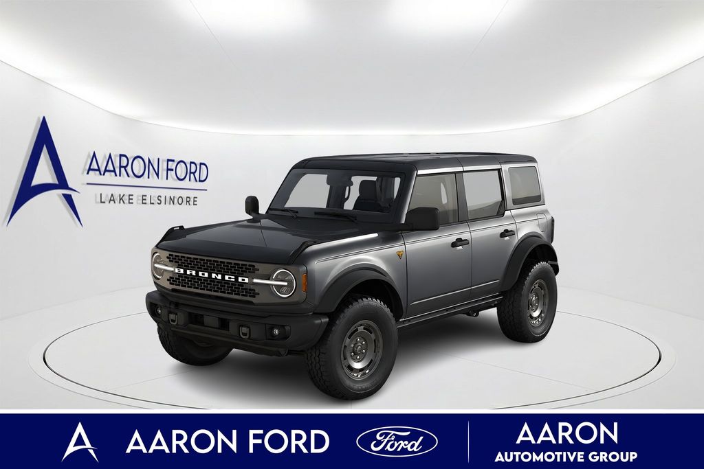 Carbonized Gray Metallic 2025 Ford Bronco SUV / Crossover Four-Wheel Drive Automatic