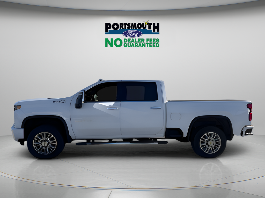 Summit White 2023 Chevrolet Silverado 2500HD High Country Crew Cab 4WD Pickup Truck Four-Wheel Drive Automatic