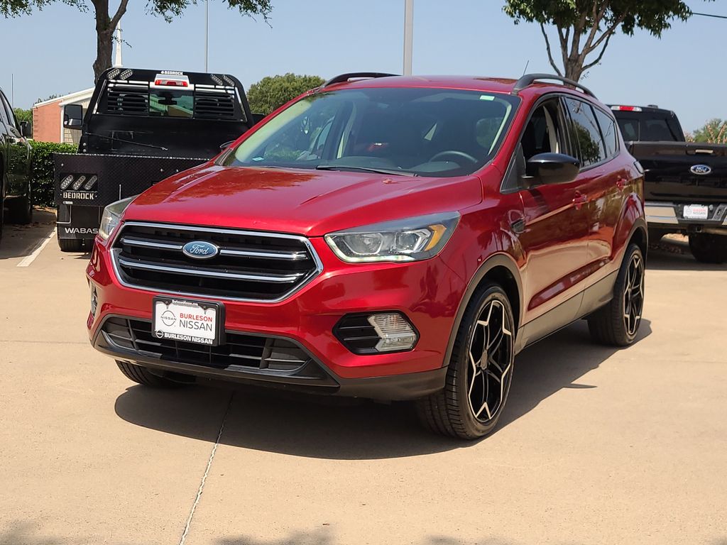 Ruby Red Metallic 2018 Ford Escape SUV / Crossover All-Wheel Drive 6-Speed Automatic