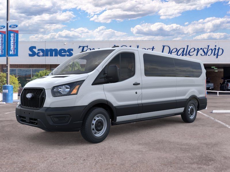 Oxford White 2026 Ford Transit Passenger Van Rear-Wheel Drive