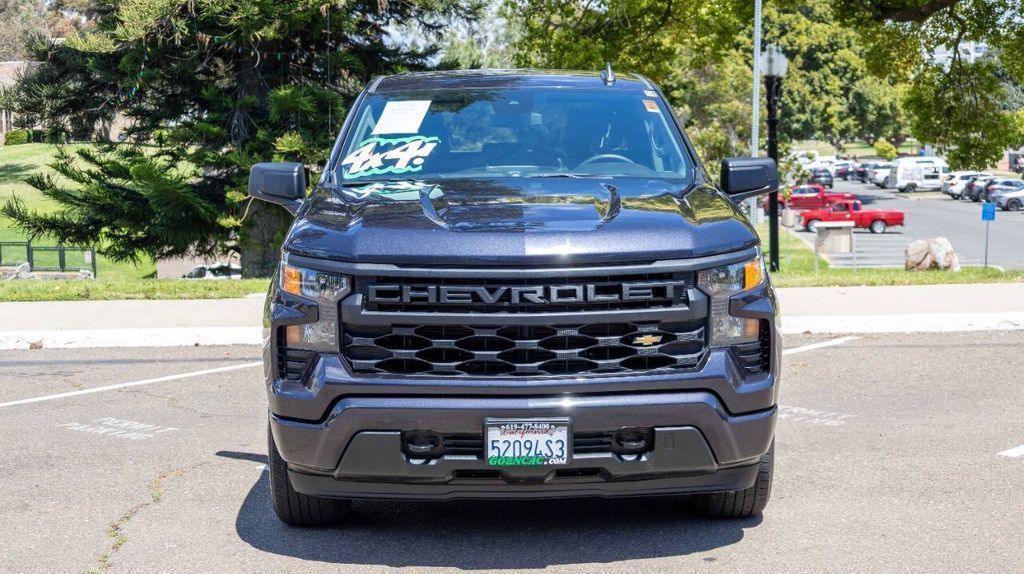Used 2022 Chevrolet Silverado 1500 Custom 4D Crew Cab