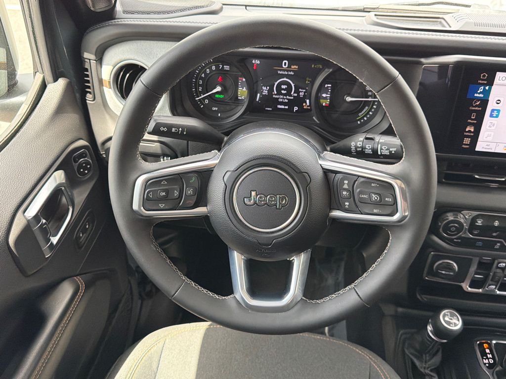 Used 2025 Gray Jeep Sahara 4xe image 24