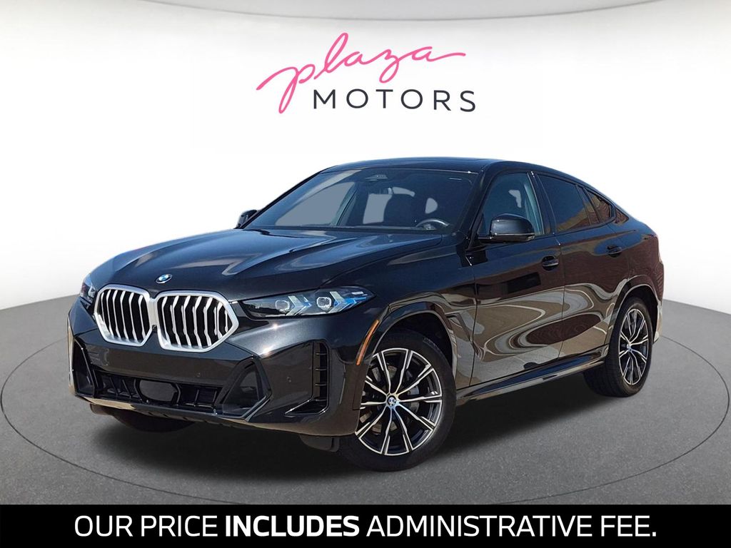 Black Sapphire Metallic 2026 BMW X6 SUV / Crossover All-Wheel Drive 8-Speed Automatic