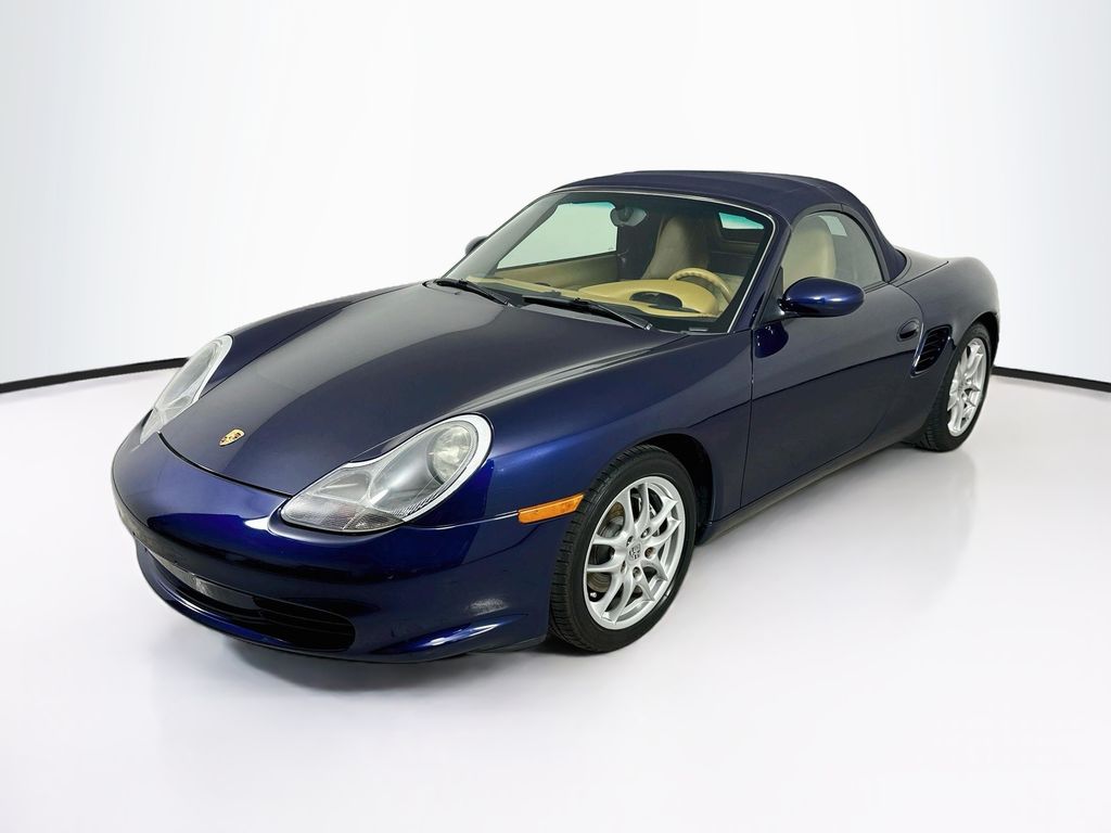 Lapis Blue Metallic 2003 Porsche Boxster Convertible Rear-Wheel Drive 5-Speed Automatic