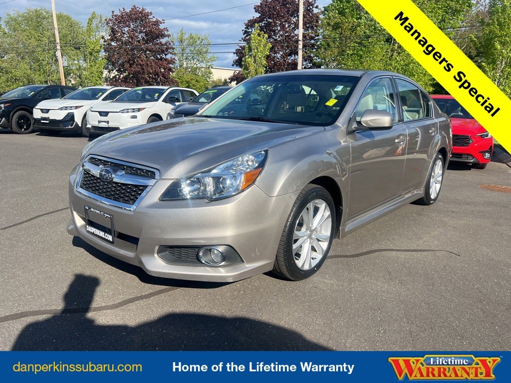 Gray (Tungsten Metallic) 2014 Subaru Legacy 2.5i Limited AWD Sedan All-Wheel Drive Continuously Variable Transmission