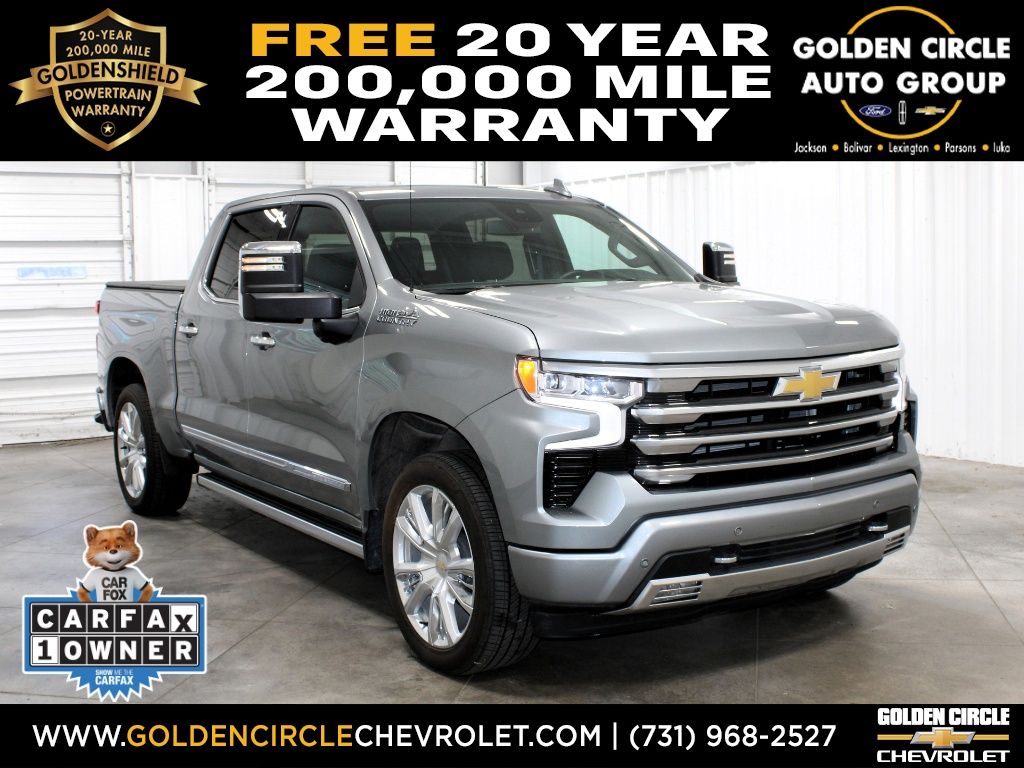 Sterling Gray Metallic 2025 Chevrolet Silverado 1500 Pickup Truck Four-Wheel Drive Automatic