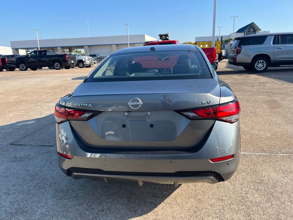 2024 Nissan Sentra SV Gray at Mac Haik CDJR North Houston