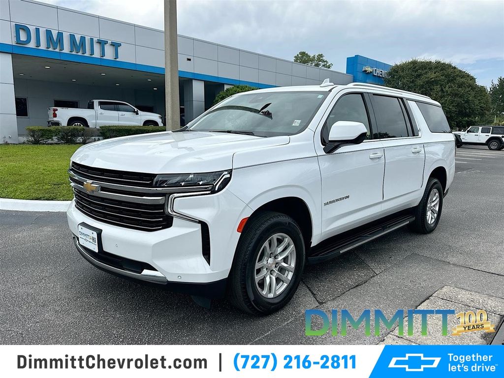 Summit White 2024 Chevrolet Suburban SUV / Crossover Four-Wheel Drive