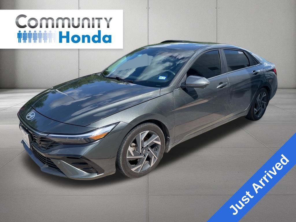 2024 Hyundai Elantra Limited Gray at Classic Elite Chevrolet Hwy 6