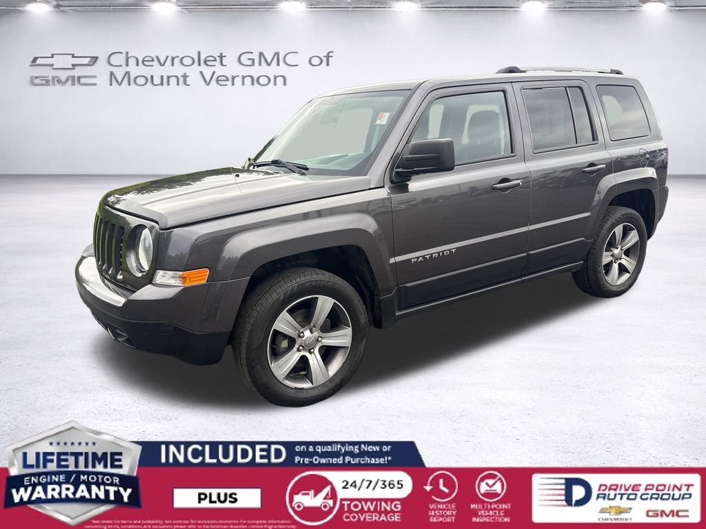 Gray (Granite Crystal Metallic Clearcoat) 2016 Jeep Patriot SUV / Crossover Four-Wheel Drive 6-Speed Automatic