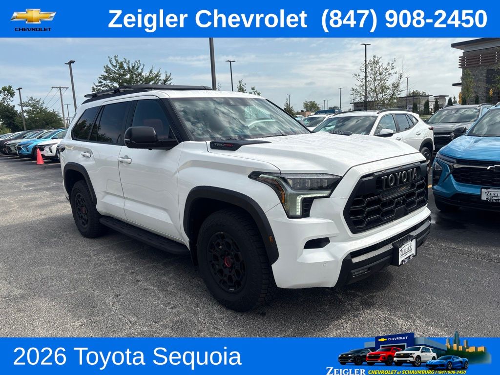 Ice Cap 2026 Toyota Sequoia SUV / Crossover Four-Wheel Drive Automatic