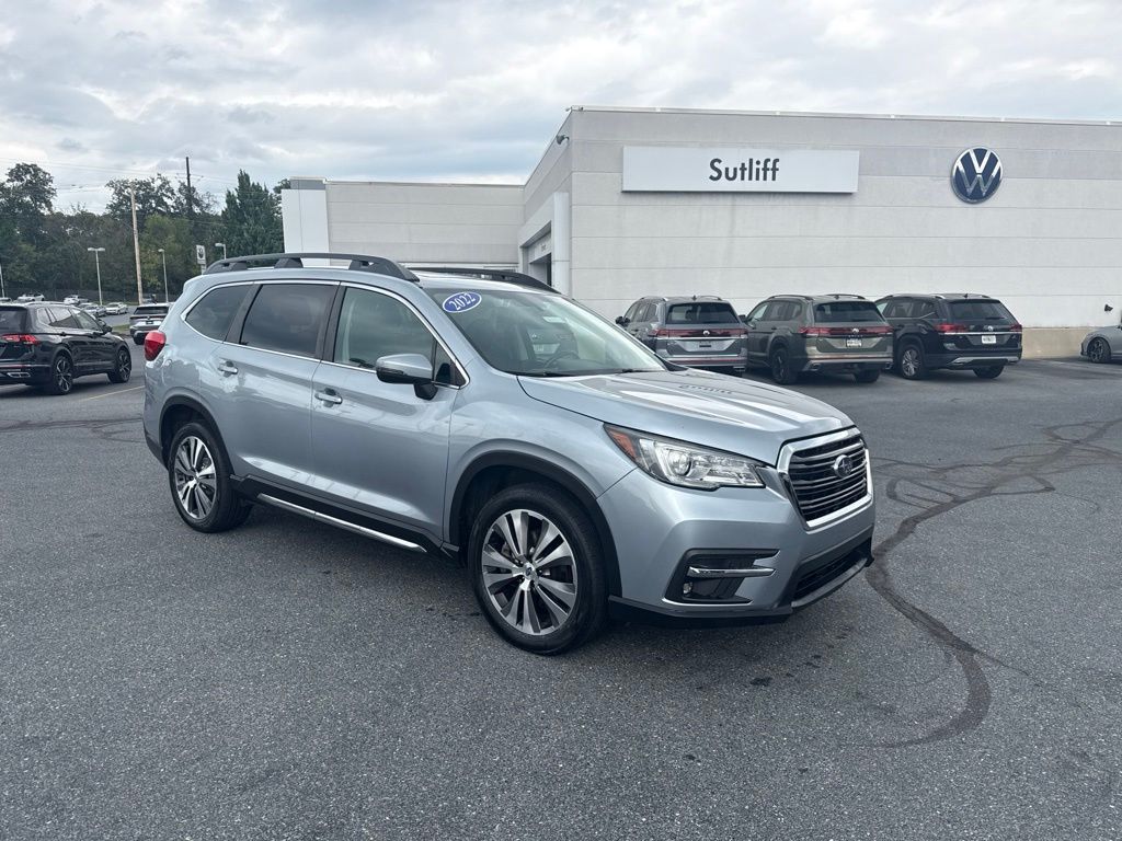 2022 Subaru Ascent Limited Silver at Rafferty Subaru