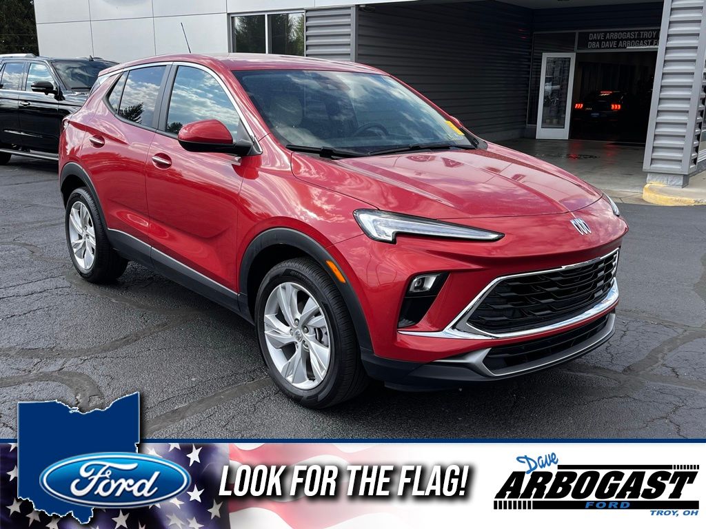 Sunrise Red Metallic 2024 Buick Encore GX Preferred FWD SUV / Crossover Front-Wheel Drive Continuously Variable Transmission