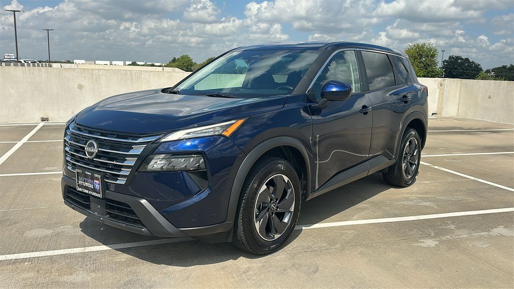 2025 Nissan Rogue SV Blue at South Houston Nissan