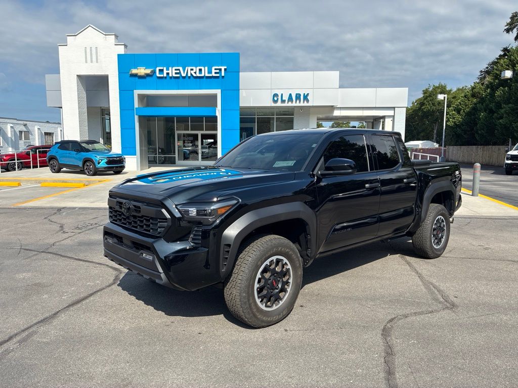 Black 2026 Toyota Tacoma Pickup Truck Four-Wheel Drive 6-Speed Manual