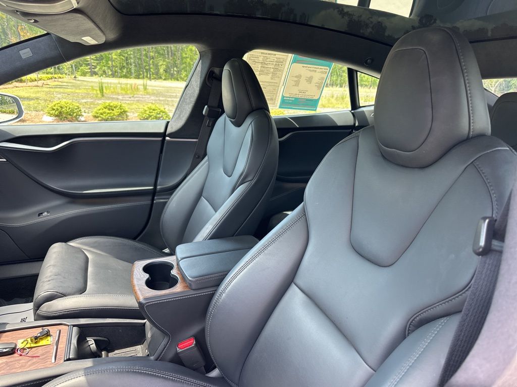 2020 Pearl White Multi-Coat Tesla Model S Long Range AWD Hatchback