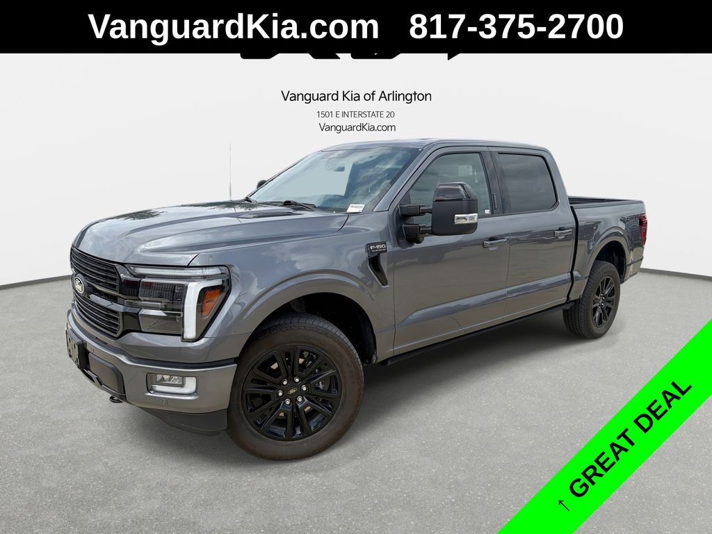 Carbonized Gray Metallic 2024 Ford F-150 Pickup Truck Four-Wheel Drive Automatic
