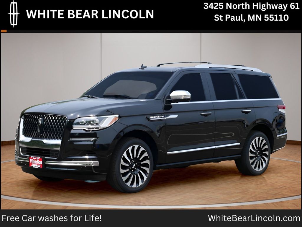 Black Metallic 2024 Lincoln Navigator SUV / Crossover Four-Wheel Drive Automatic